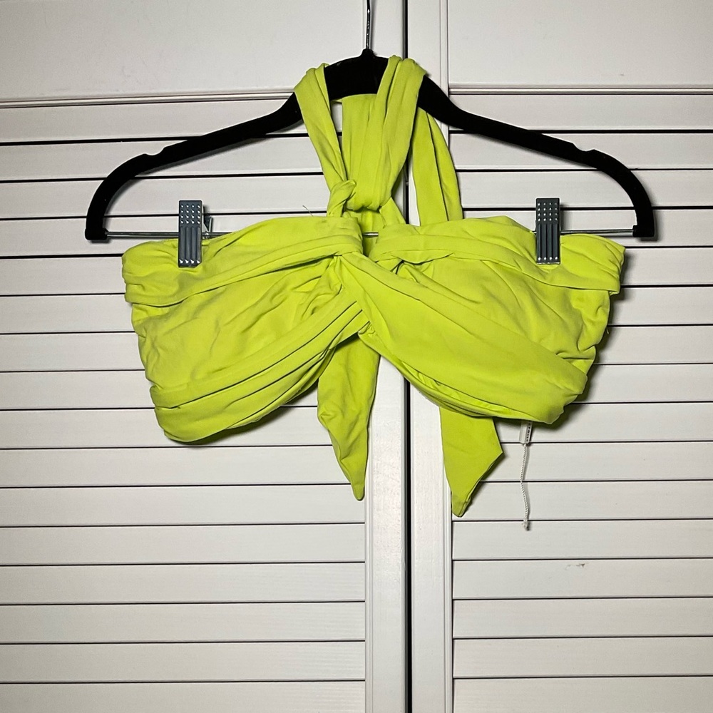 SEAFOLLY Halter Bandeau Bikini Top